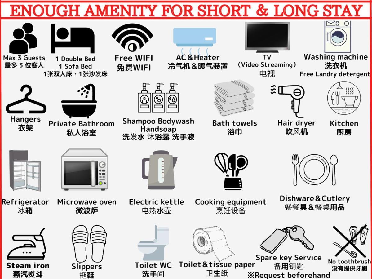 Best Located Shinjuku Central Full-Furnished Apartment 3Minwalk To Station1 Tokyo Esterno foto
